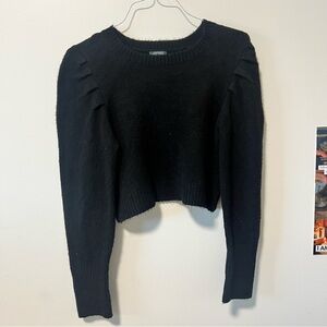 Wild Fable Black Crew Neck Sweater